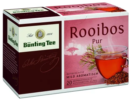Bünting Tea Rooibos Pure 20 x 1,75g torebek herbaty